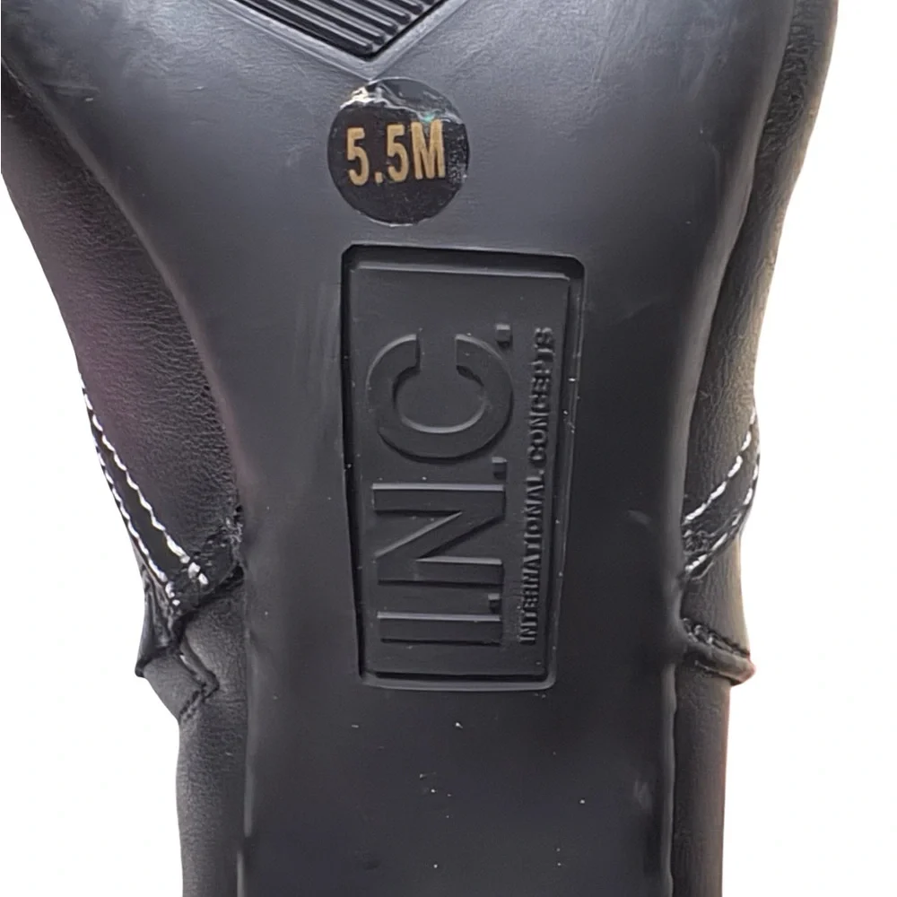 NWT INC International Concepts Hayleigh Kneed High Kitten Heel Boots - Picture 8 of 12